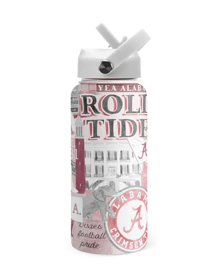 University Of Alabama Insulated Bottle 32oz Drinkware in at Wrapsody