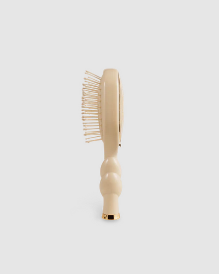 Teleties Medium Hair Detangler Tan Mini Brush Hair Accessories in at Wrapsody