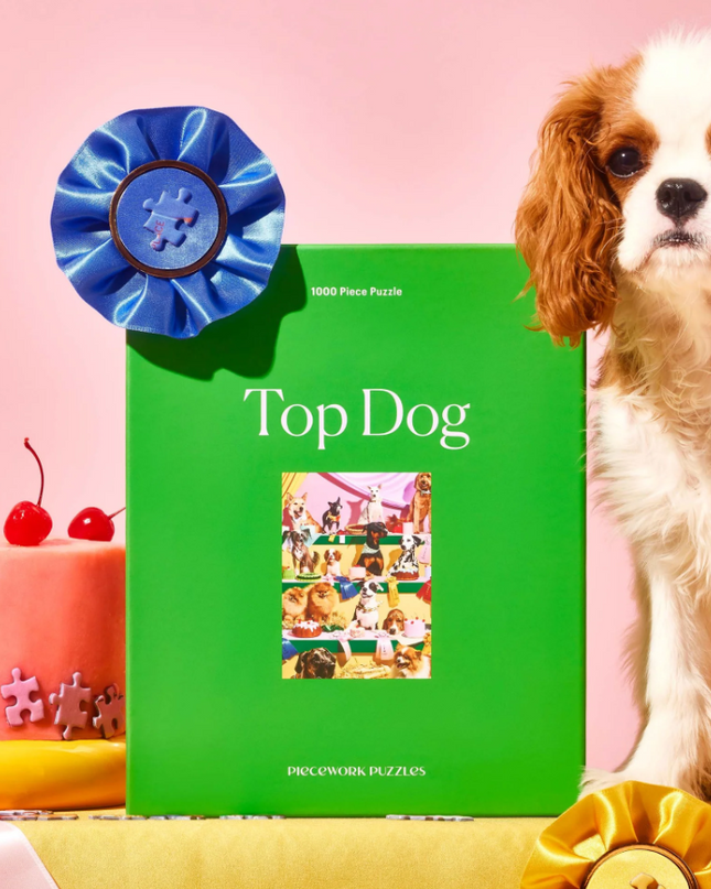 Top Dog Puzzle - 1000 piece Fun & Games in at Wrapsody