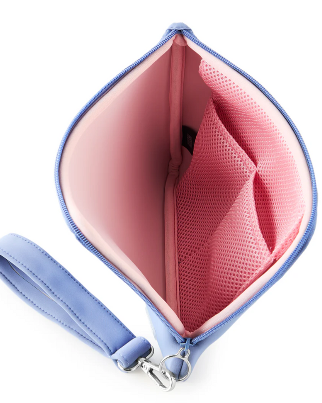 Wristlet Pouch Blue Travel Accessories in at Wrapsody