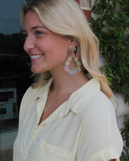 Bianca Earring Earrings in  at Wrapsody