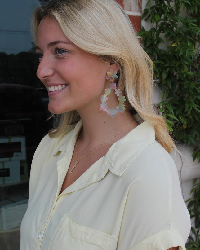 Bianca Earring Earrings in  at Wrapsody