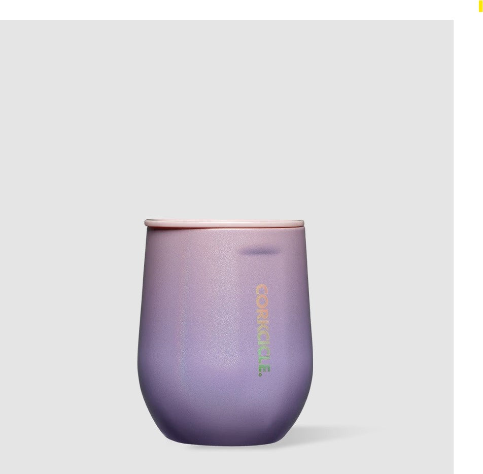 Corkcicle Stemless Wine 12oz Drinkware in Ombre Fairy at Wrapsody