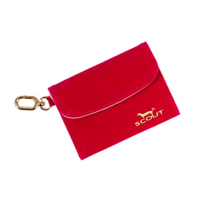 Scout Street Cred Pink Velvet Wallets in at Wrapsody