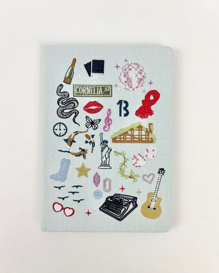 Taylor Swift Embroidered Notebook Paper in at Wrapsody