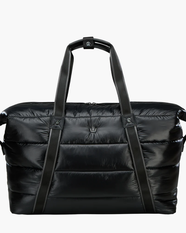 Oliver Thomas Super Traveler XL - Dark Black Luggage, Totes in  at Wrapsody