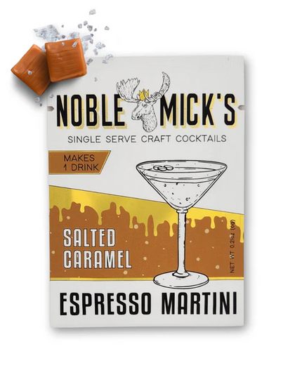 Noble Mick's Salted Caramel Martini Cocktail Single