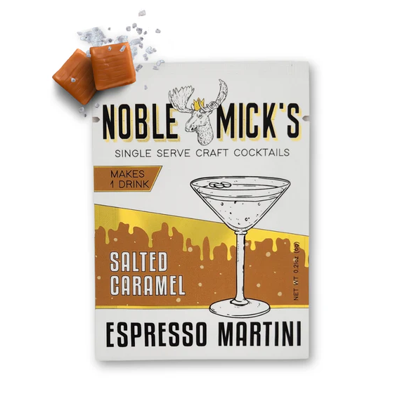 Noble Mick's Salted Caramel Martini Cocktail Single