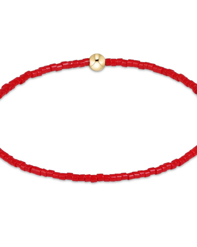 Enewton Hope Classic Bracelet - Bright Red Bracelets in at Wrapsody