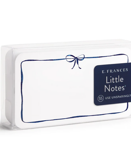 Little Notes Navy Bow