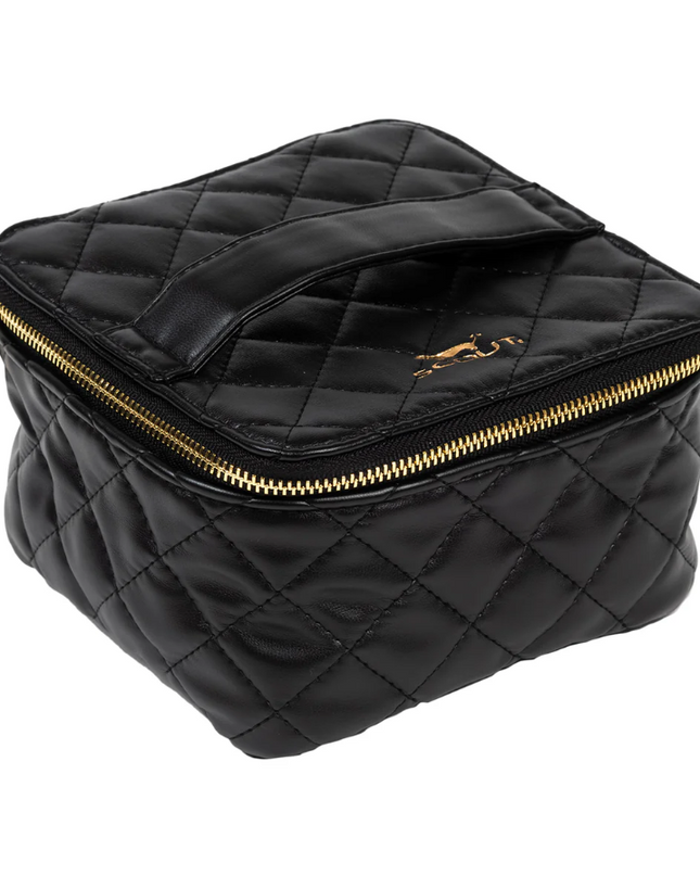 Scout Hidden Gem Quilted Black Travel Accessories in at Wrapsody