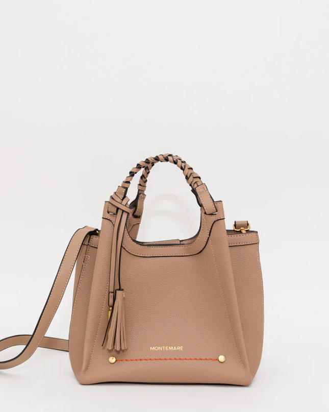 Sedona Crossbody Latte Handbags in at Wrapsody