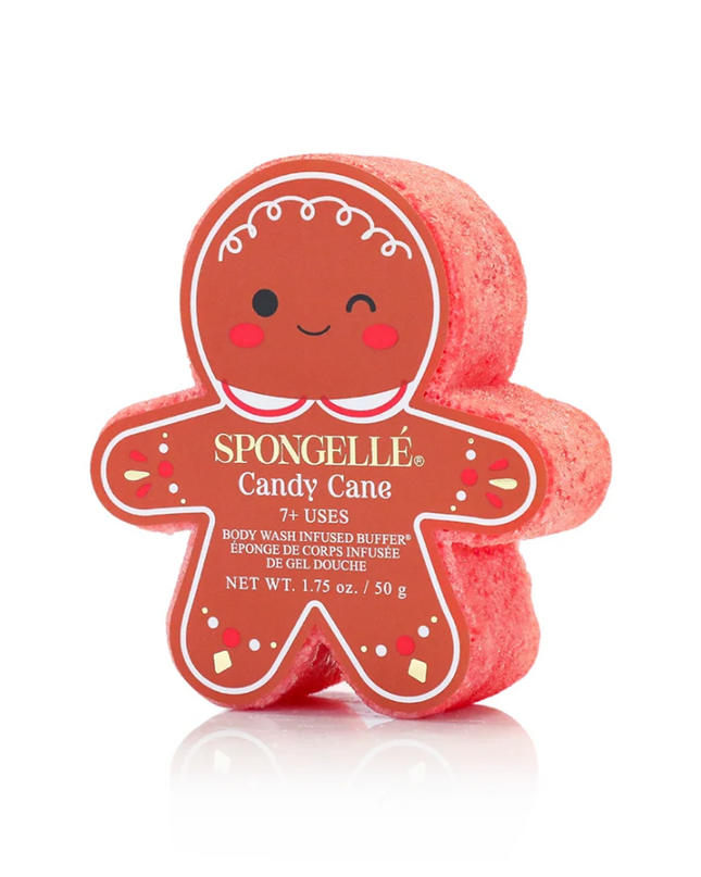 Spongelle Gingerbread Sponge Candy Cane