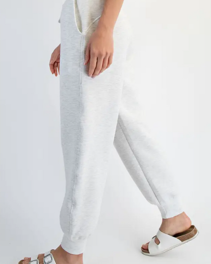 Modal Light Grey Jogger Pants