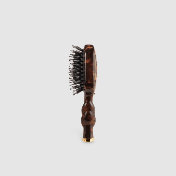 Teleties Boar Bristle Tortoise Mini Brush Hair Accessories in at Wrapsody