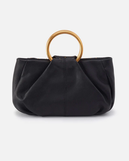 Hobo Shelia Ring Satchel in Black Handbags in  at Wrapsody