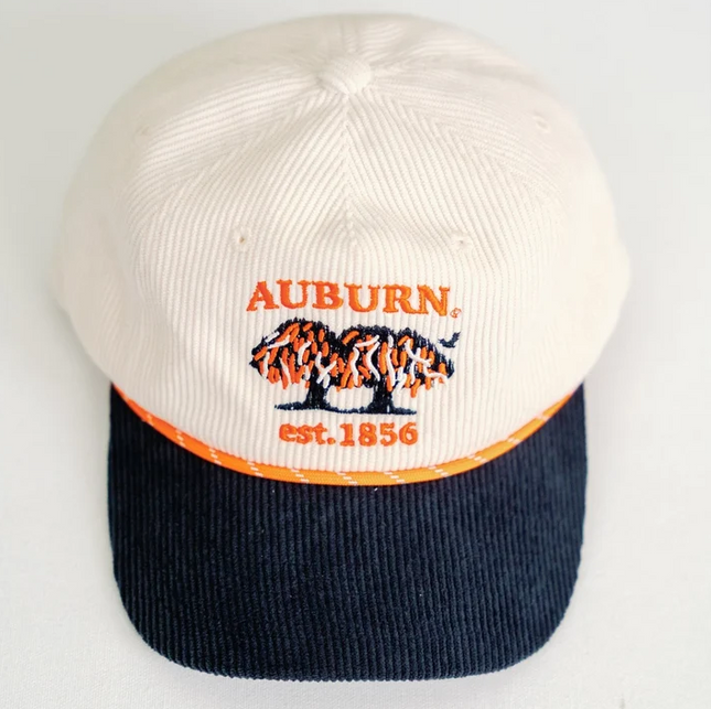 Auburn Corduroy Hat Hair Accessories in at Wrapsody