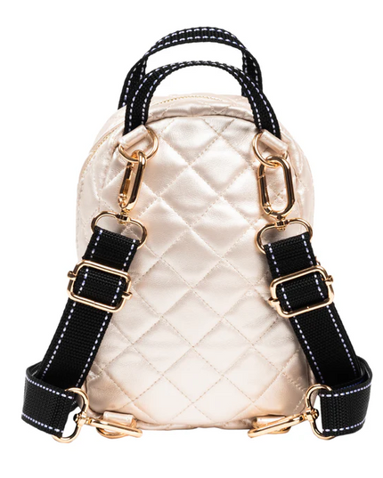 Scout Globetrotter Quilted Champagne Totes in at Wrapsody