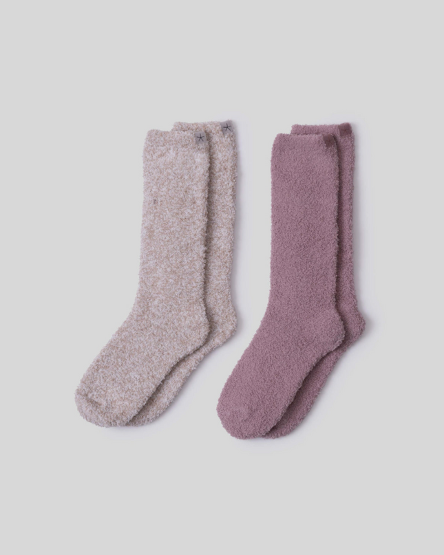 Barefoot Dreams CozyChic Teaberry Drop Set Loungewear in at Wrapsody