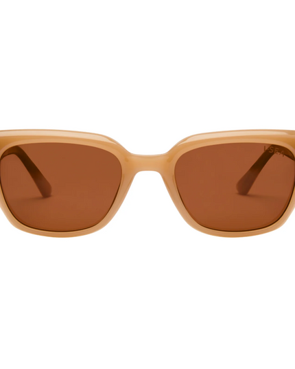 I-SEA Nova Vanilla/Brown Sunglasses