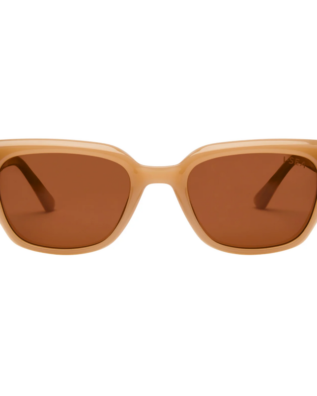 I-SEA Nova Vanilla/Brown Sunglasses