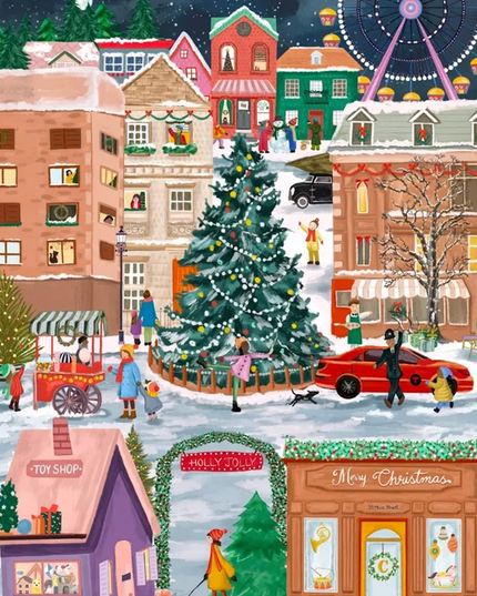 Tis The Season Holiday Puzzle 500 Pieces Fun & Games in at Wrapsody