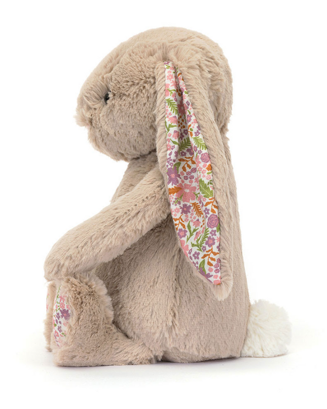 Jellycat Blossom Bunny Beige Petal Medium Soft Toys in at Wrapsody