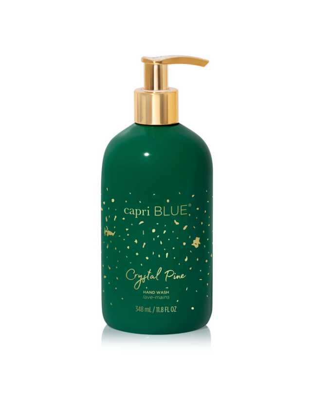 Capri Blue 11.8oz Hand Wash Glimmer Crystal Pine Bath & Body in at Wrapsody
