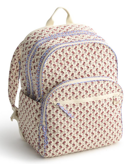 Vera Bradley Rachel Ditsy Large Bancroft Backpack