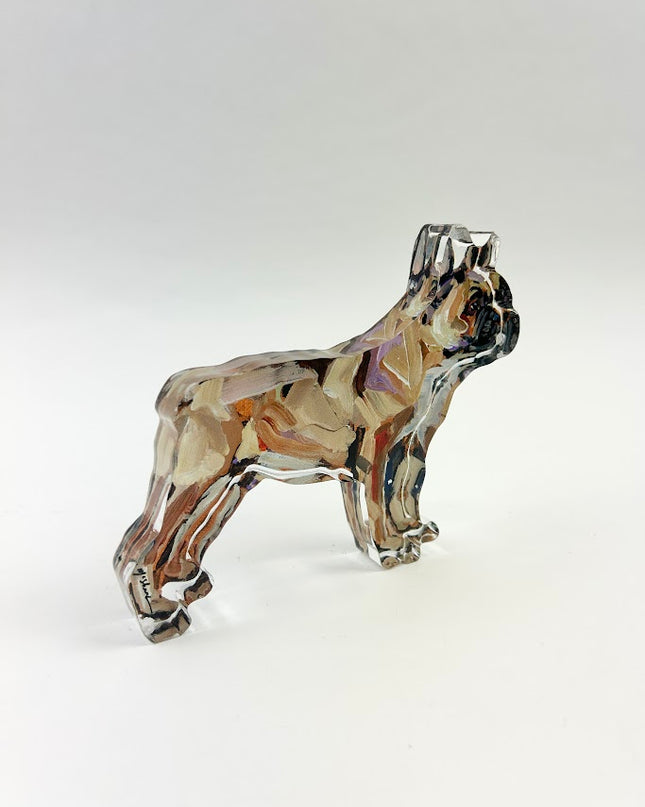 French Bull Dog Acrylic Block Home Decor in  at Wrapsody