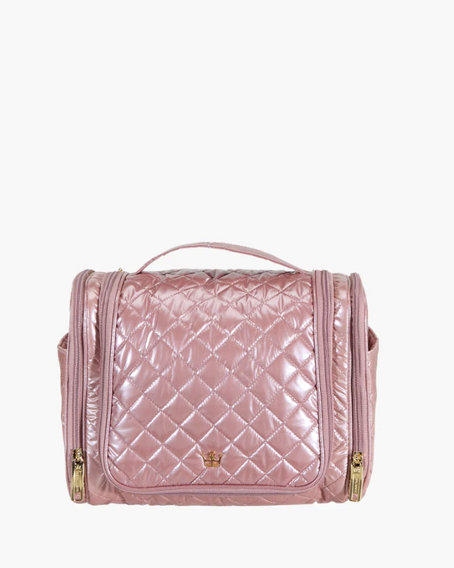 Oliver Thomas Hanging Travel Organizer Mauve Metallic Travel Accessories in at Wrapsody