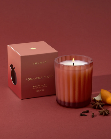 Thymes Boxed 6.1oz Candle - Pomander Clove