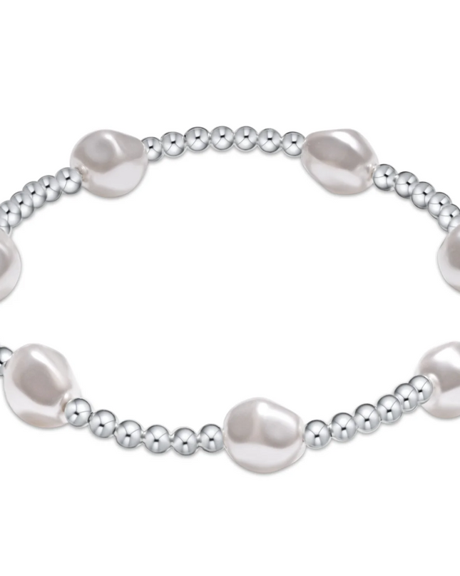 Enewton Admire Pearl Sterling Silver 3mm Bracelet Bracelets in at Wrapsody