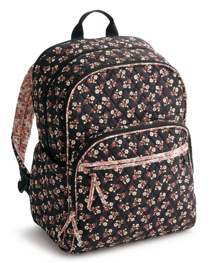Vera Bradley Melissa Ditsy Large Bancroft Backpack