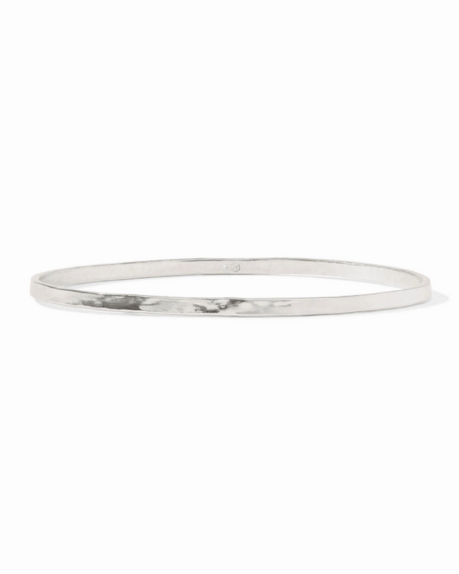 JV Crescent Bangle Silver L Bracelets in at Wrapsody