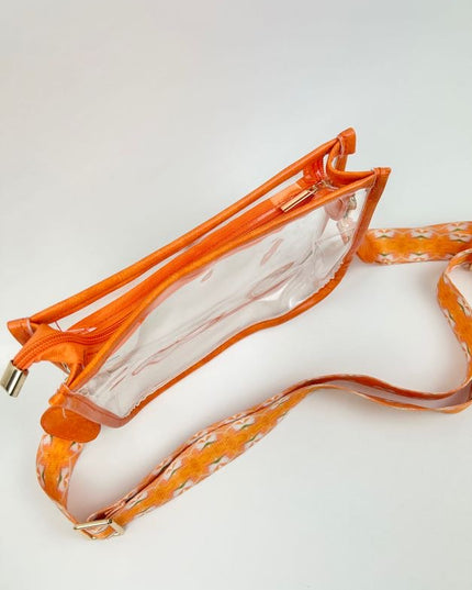 Laura Park Orange Blossom Stadium Bag Handbags in at Wrapsody