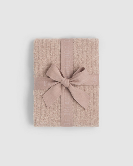 Barefoot Dreams CozyChic Ribbed Faded Rose Baby Blanket Blankets & Throws in at Wrapsody