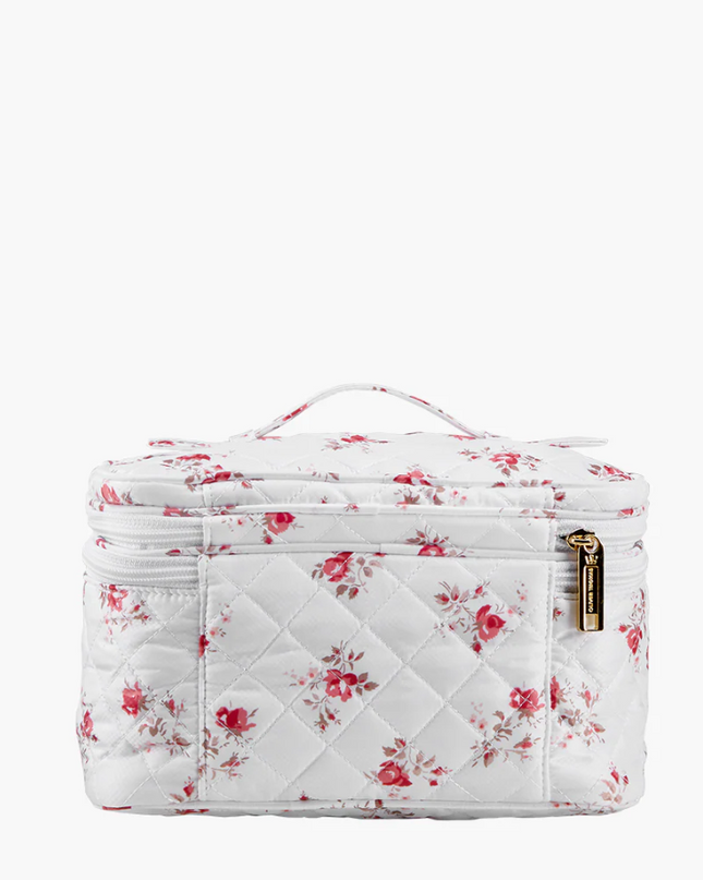 Oliver Thomas Not a Trainwreck Case White Rose Print Travel Accessories in at Wrapsody