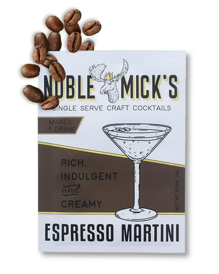 Noble Mick's Espresso Martinis Cocktail Single