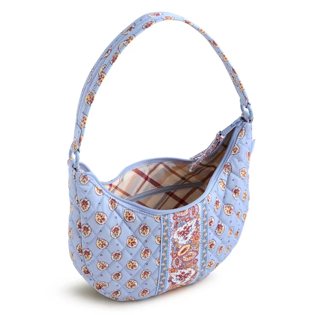 Vera Bradley Blue Leaf Clara Convertible Shoulder Bag Handbags in at Wrapsody