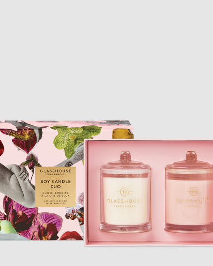 Glasshouse Candle Duo Mother's Day Radiance Candles in at Wrapsody