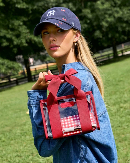 Case Mate Jelly Stadium Bag in Varsity Red Bow