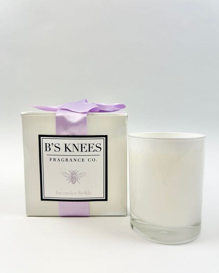 B's Knees 1-Wick Candle in Lavender Fields Candles in  at Wrapsody