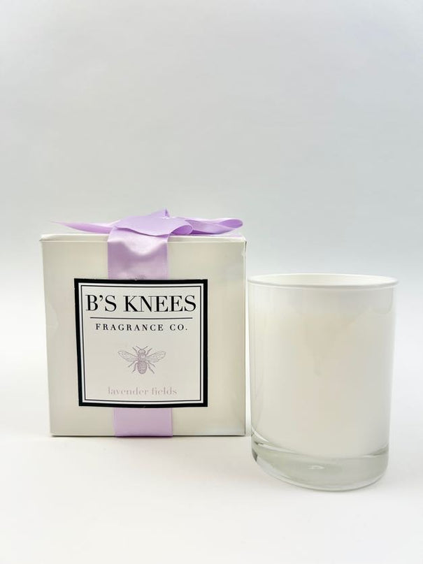 B's Knees 1-Wick Candle in Lavender Fields Candles in  at Wrapsody