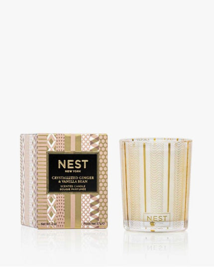 Nest Votive Candle 2oz Candles in Ginger & Vanilla Bean at Wrapsody