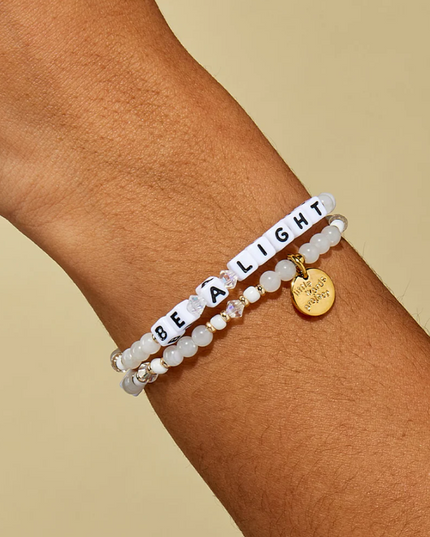 Little Word Project  Be A Light Bracelet S/M Bracelets in  at Wrapsody