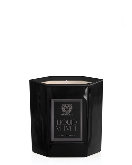 Antica Hexa Candle 9oz Liquid Velvet Candles in  at Wrapsody