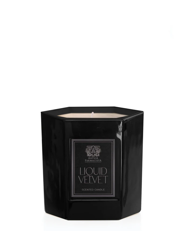 Antica Hexa Candle 9oz Liquid Velvet Candles in  at Wrapsody