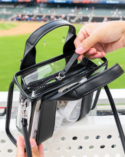 Case Mate Jelly Stadium Bag in Black/Clear