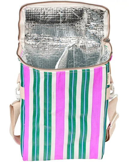 Cooler Drinks Bag in Seagrass Green Multi